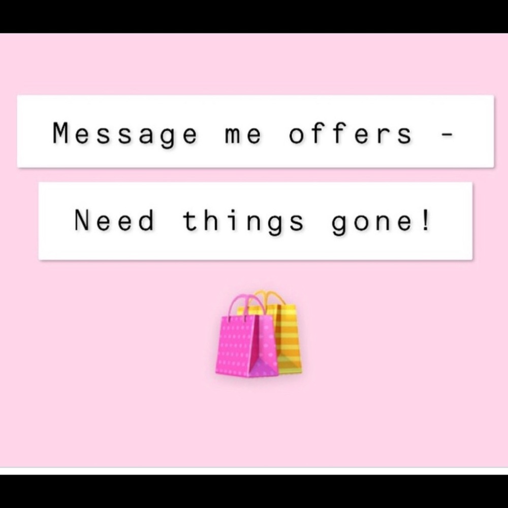 Open to any reasonable offers 🛍